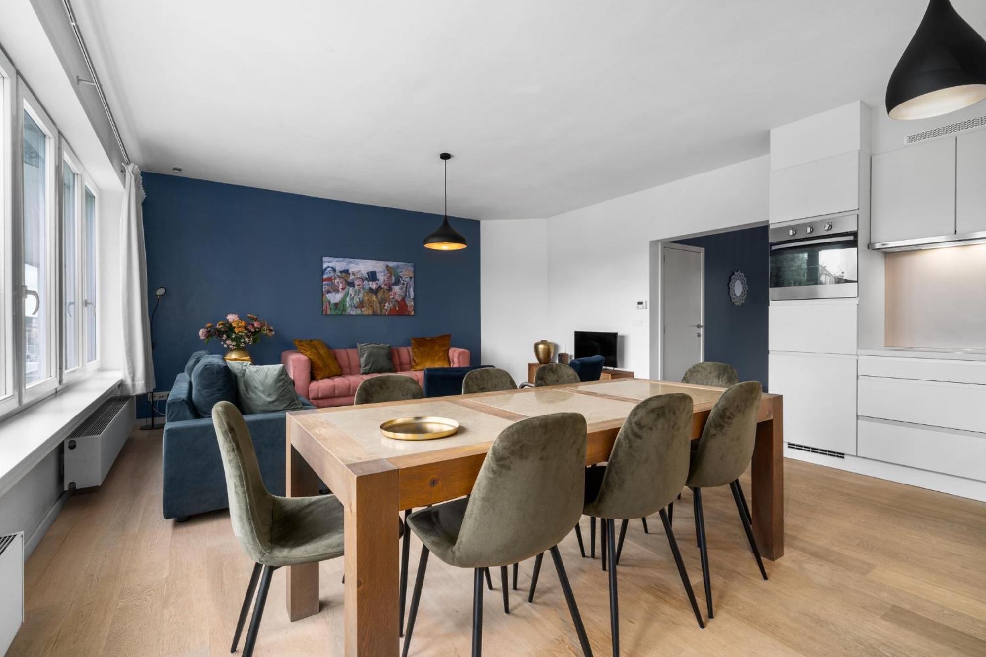 & Rustig Zee App Voor 7p Met Topuitzicht Apartment Ostend